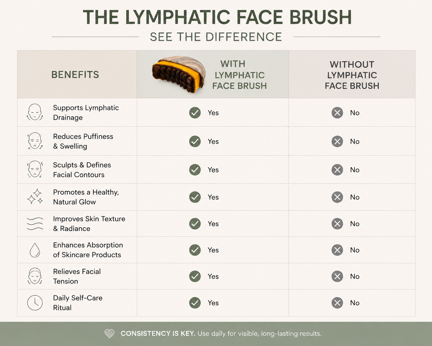 Lymphatic Contour Face Brush